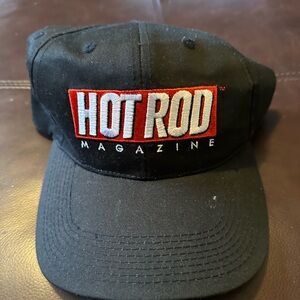 Hot Rod Magazine Black Cap